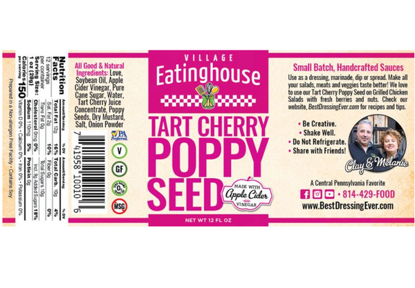 Tart Cherry Poppy Seed - Dressing & Marinade